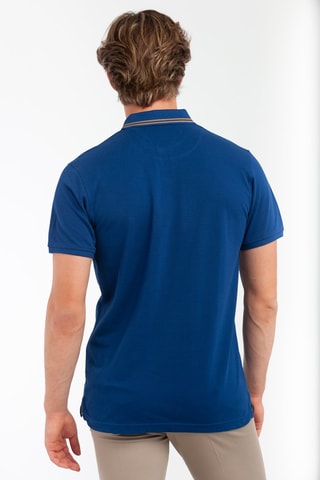 Polo - Felblauw - Harmont & Blaine Jeans