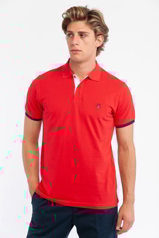 Polo - Rouge - Harmont & Blaine Jeans