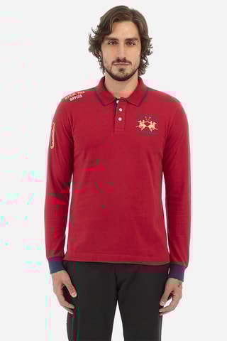 Polo regular - Rouge