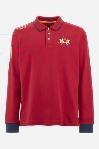 Polo regular - Rouge