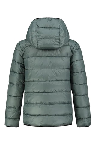 Dubbelzijdige Gewatteerde Jas - Zwart en Kaki