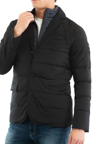 Gewatteerde Jas - Zwart