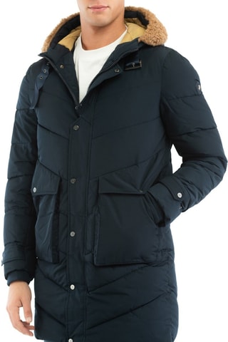 Doudoune à capuche - Bleu clair