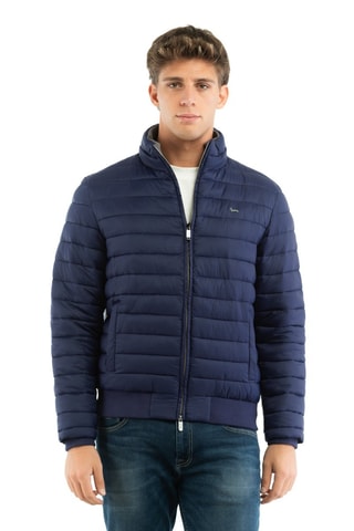 Gewatteerde Jas - Donkerblauw