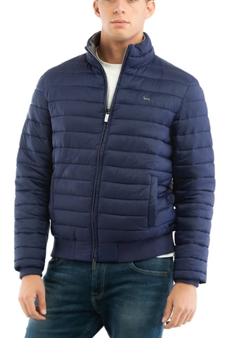 Gewatteerde Jas - Donkerblauw