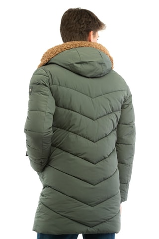 Doudoune longue - Kaki