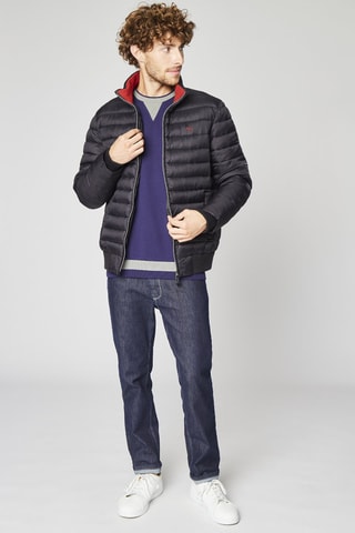 Gewatteerde Jas Zwart