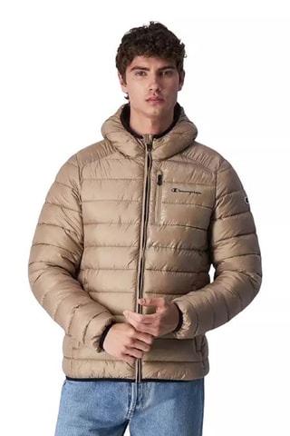 Gewatteerde Jas - Beige