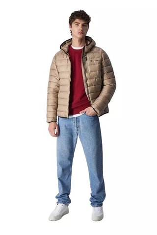 Gewatteerde Jas - Beige