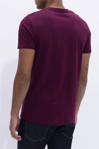 T-shirt - Bordeauxrood