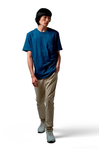 T-shirt Gemêleerd Marineblauw