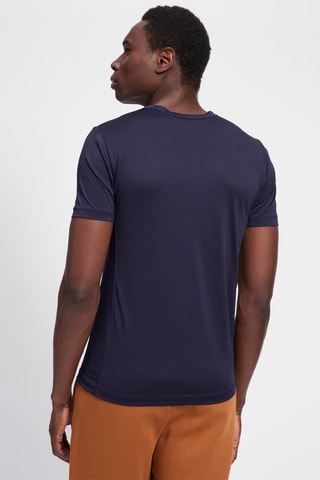 T-shirt C- Sport Marineblauw