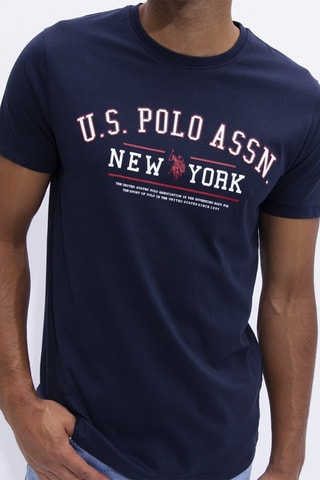 T-shirt - Marineblauw