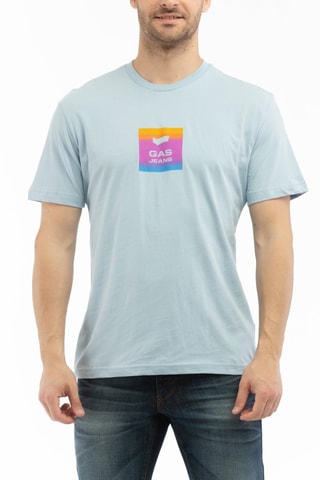 T-shirt - Blauw en Geel