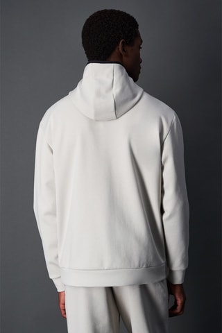 Sweater met Capuchon American Tech Lichtgrijs