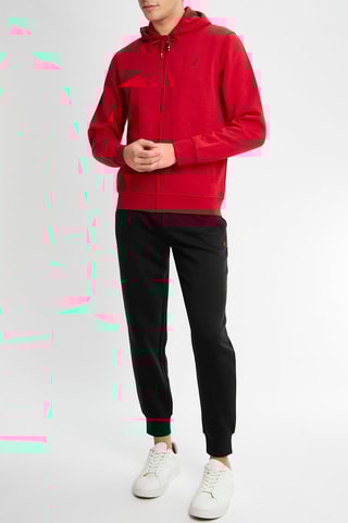 Sweater met Capuchon - Rood