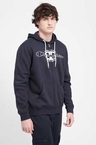 Sweater met Capuchon Marineblauw