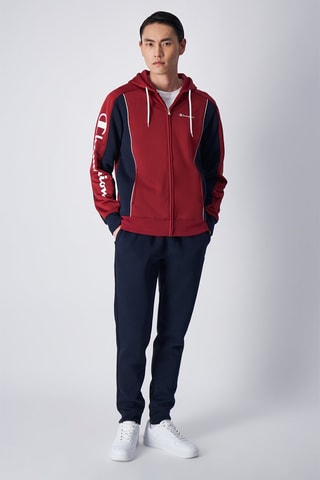 Sweater met Capuchon en Broek Sweatsuits - Bordeauxrood en Marineblauw