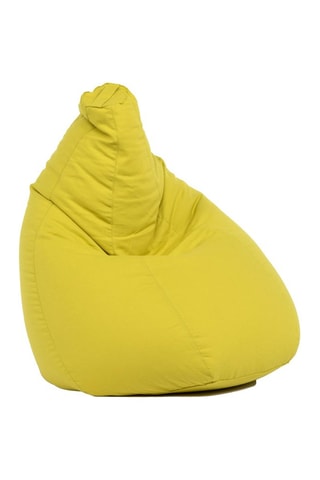 Pouf poire - Jaune