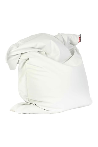 Pouf Bbag Leatherlook - Blanc
