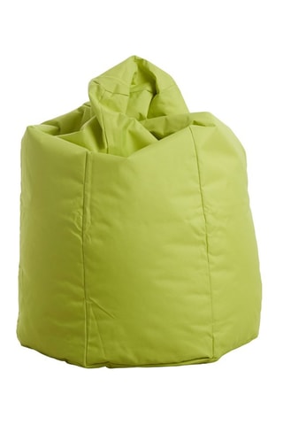 Pouf poire - Vert citron