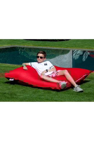 Pouf flottant Float - Rouge