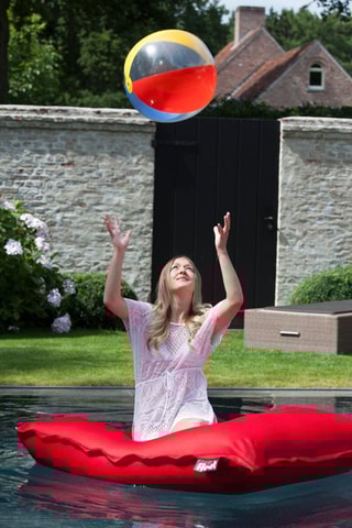 Pouf flottant Float - Rouge