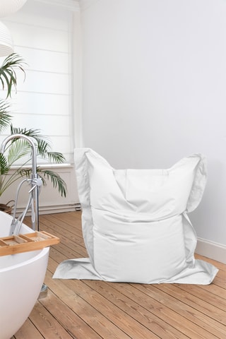 Pouf Beanbag - Blanc - Toucher doux