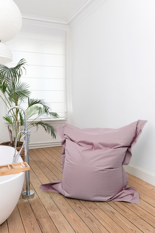 Pouf Beanbag - Vieux rose - Toucher doux