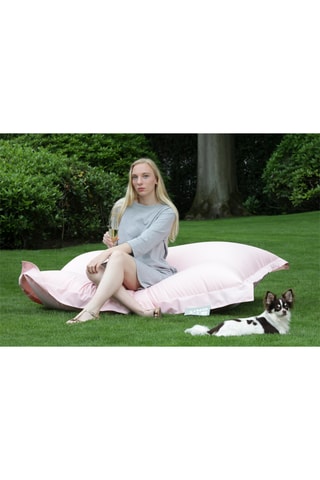Pouf Beanbag - Vieux rose - Toucher doux
