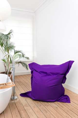 Pouf Beanbag - Violet - Toucher doux