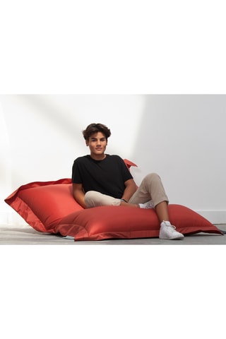 Pouf Beanbag - Terracotta - Toucher doux