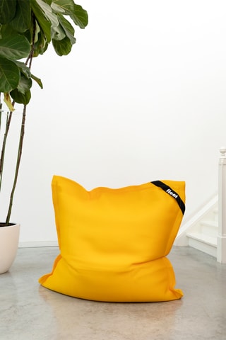 Pouf Float - Jaune - En tissu fort