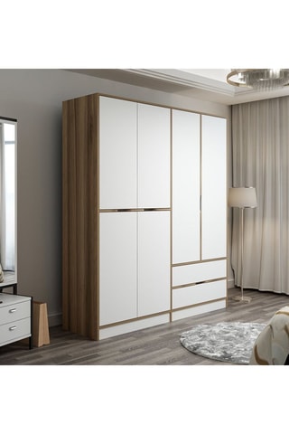 Armoire Elina - 185 x 208 x 52 cm