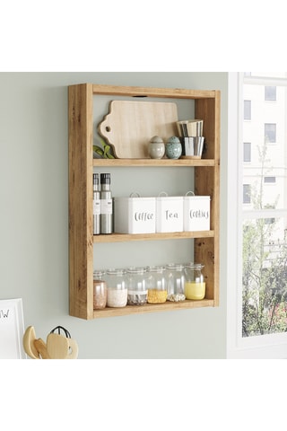 Etagère murale 3 niveaux Pr1-A - 43,2 x 60 x 9 cm