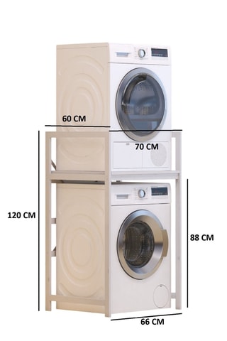 Meuble pour machine à laver - 70 x 120 x 60 cm