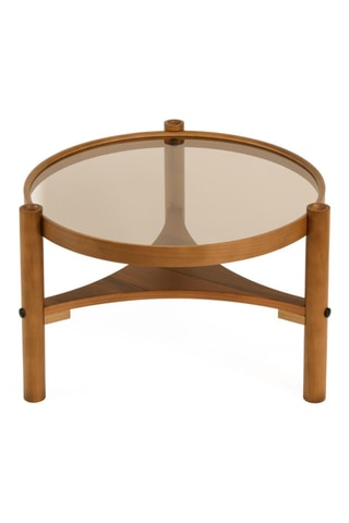 Table basse en hêtre Clover - 100 x 46 cm