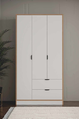 Armoire 3 portes Arden 3 - 182 x 97 x 44 cm