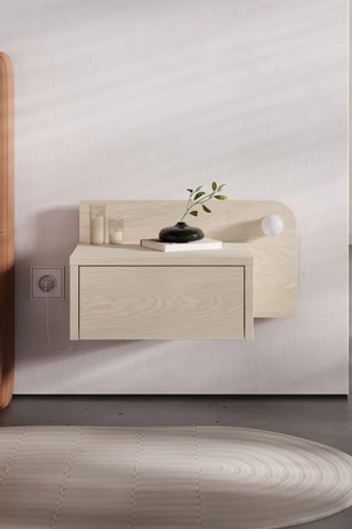 Table de chevet 1 tiroir Dotta - 52 x 30 x 18 cm