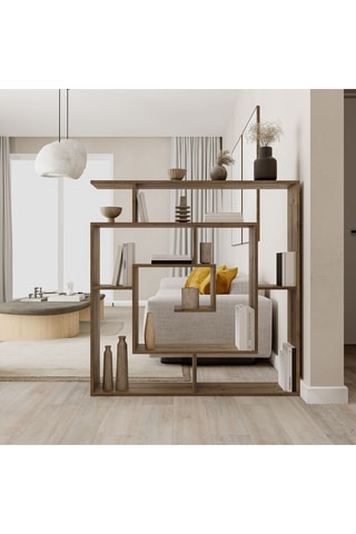 Bibliothèque Labirent - 129 x 125 x 22 cm