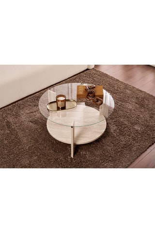 Table basse Clara - 75 x 75 x 40 cm