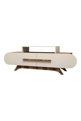 Meuble TV 2 abattants  - 145 x 50 x 37 cm