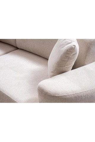 Canapé en charme Rio - Beige - 3 places