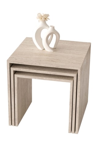 3 tables gigognes - 50 x 50 x 50/45 x 45 x 45/40 x 40 x 40 cm