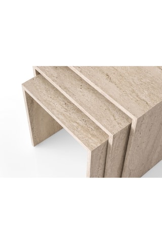 3 tables gigognes - 50 x 50 x 50/45 x 45 x 45/40 x 40 x 40 cm