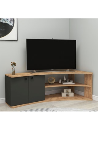 Meuble TV 2 portes Termera - 138 x 48,6 x 67,7 cm