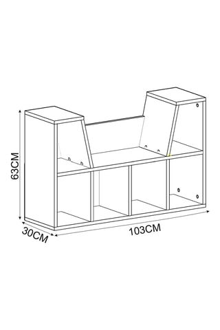Bibliothèque - 103 x 63 x 30 cm