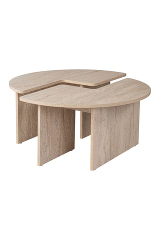 2 tables basses Moira - 90 cm