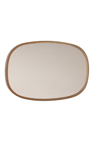 Miroir - Marron et argenté - 55 x 38 x 4 cm