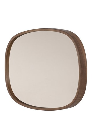 Miroir - Marron et argenté - 55 x 38 x 4 cm